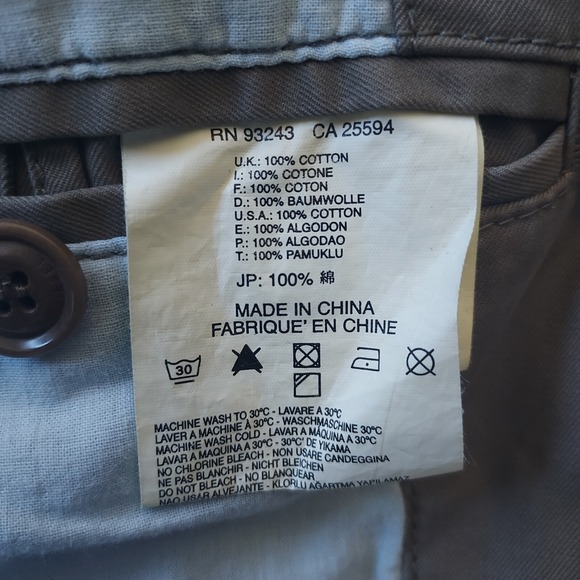 Diesel Women's Safari‎ Military Green Jacket Size Large Chest Flap Pockets - Picture 16 of 16